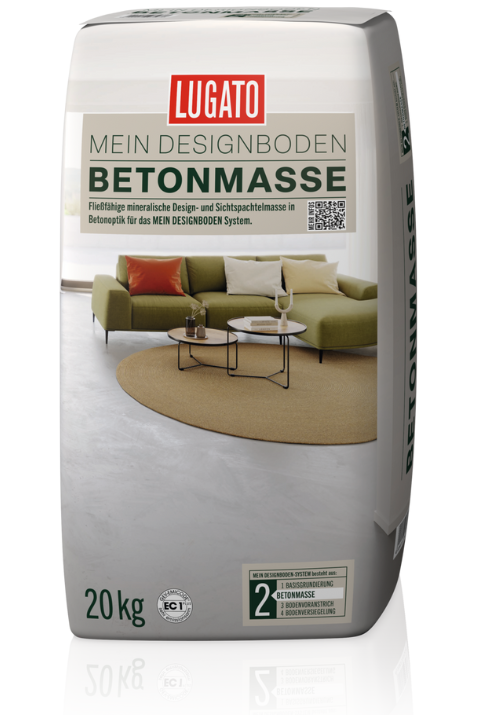 MEIN DESIGNBODEN BETONMASSE